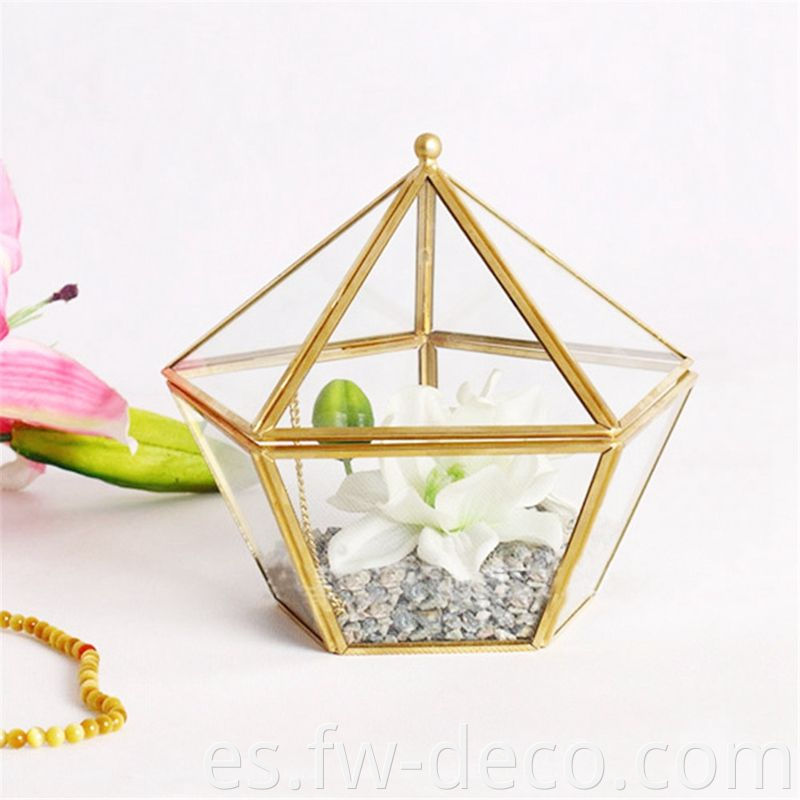 Glass Jewelry Box